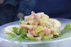 Salade van octopus | Vakantiewoning Casa Cipresse