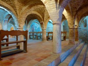 Crypte kerk Offida | Vakantiewoning Casa Cipresse