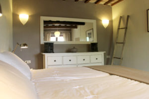 Slaapkamer beneden | Vakantiewoning Casa Cipresse